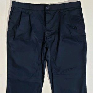 Cherokee Men's Navy Dress Pants 40 x 32  Pleated